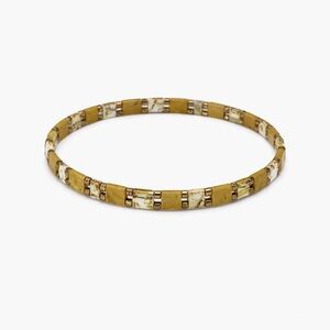 Miyuki Tila Bead Stretch Bracelet